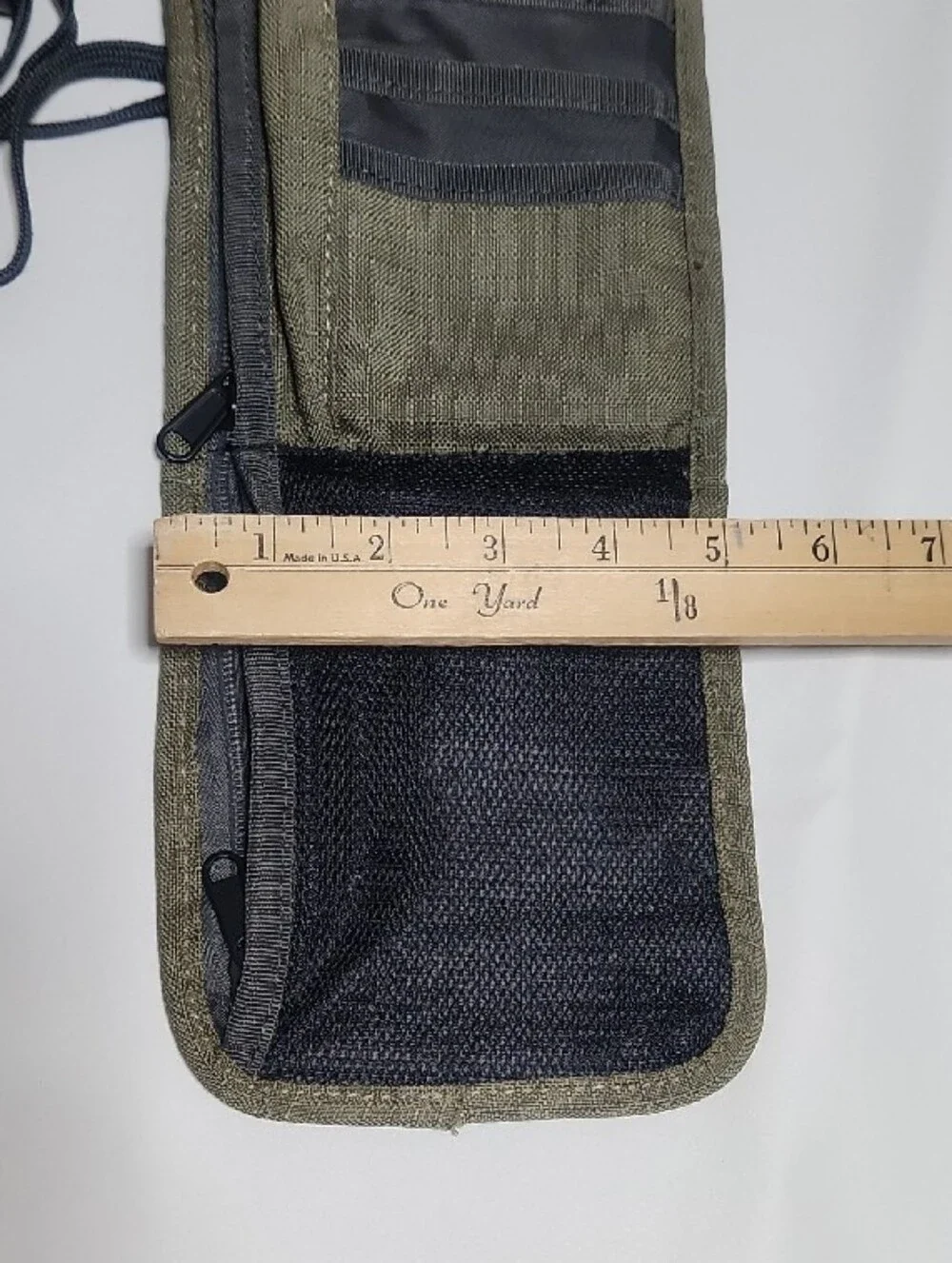 Olive Green Natural Habitat Adventures Neck Wallet